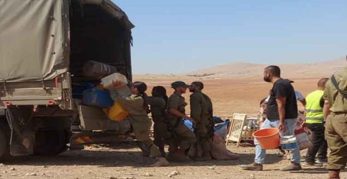 aid team blocked from assisting palestinians expelled from homes un