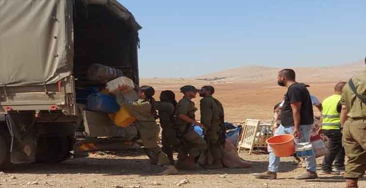 aid team blocked from assisting palestinians expelled from homes un