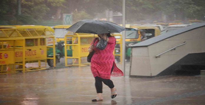 delhi ncr likely to see light rain with thunderstorm today imd