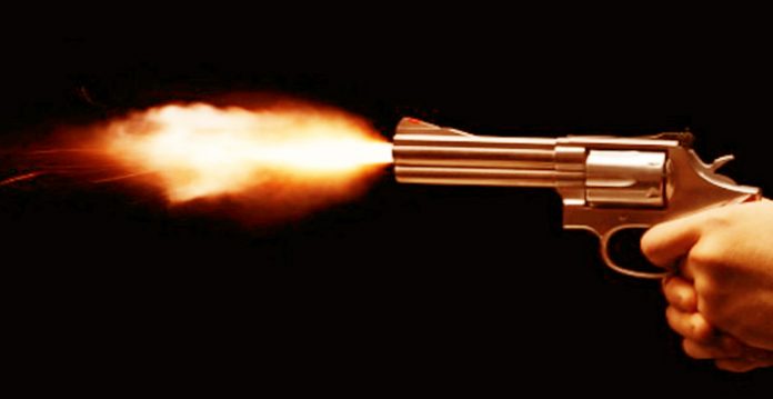 gunfire at sbi branch create flutter in city