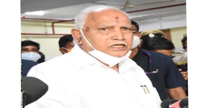 karnataka cm yediyurappa resigns; gets teary eyed during speech