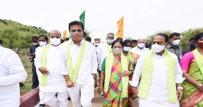 ration cards from july 5, pensions to eligible ktr asks for greenery