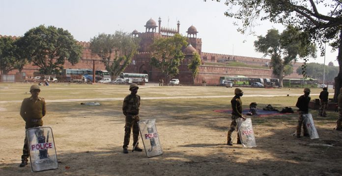 security at borders, red fort area tighetened ahead of independence day delhi police