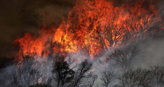 three major wildfires raging in n.california