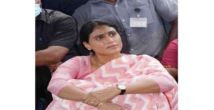 ys sharmila sits on 10 hour fast for unemployed people in telangana