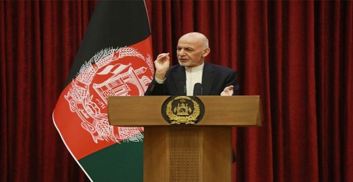 ashraf ghani pledges to return to afghanistan
