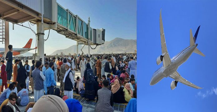 commercial flights from kabul airport cancelled