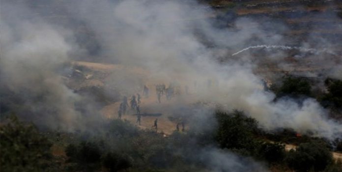 Dozens of Palestinian protesters injured in West Bank clashes