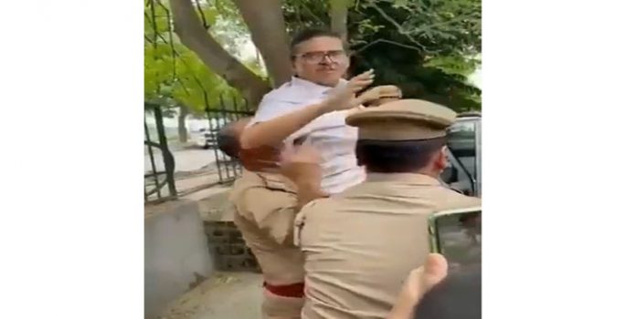 Ex-IPS arrested in UP for conspiring to save rape-accused BSP MP