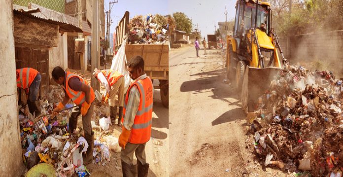 jalpally continue to face garbage issue as dumping yard still at large