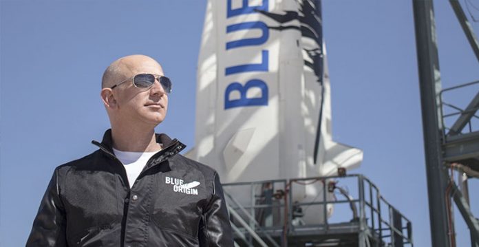 jeff bezos' blue origin sues nasa for picking musk's spacex for moon lander project