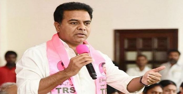 ktr urges people to submit applications to bjp for rs 15l