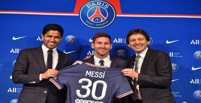 messi joins paris saint german, signs 2 year contract