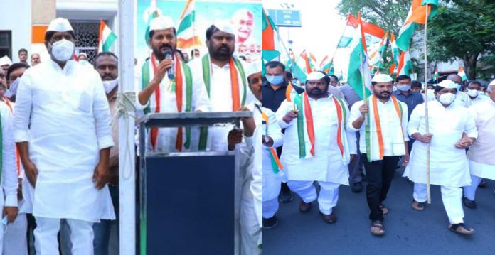 tpcc holds independence march rally