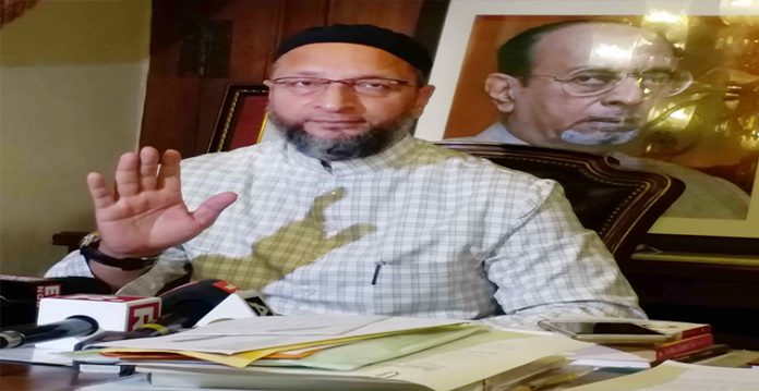 Asaduddin Owaisi dividing society for political gains: BJP