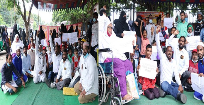Disabled people aghast over inordinate delay in Aasara pension
