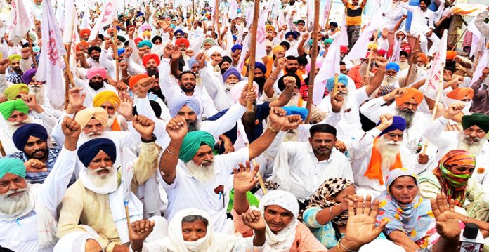 Farmers Protests Continues At Karnal DC Office; Videos Surface Online