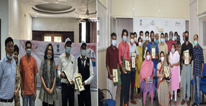nirdpr honored 75 differently able with ‘hunarbaaz awards’