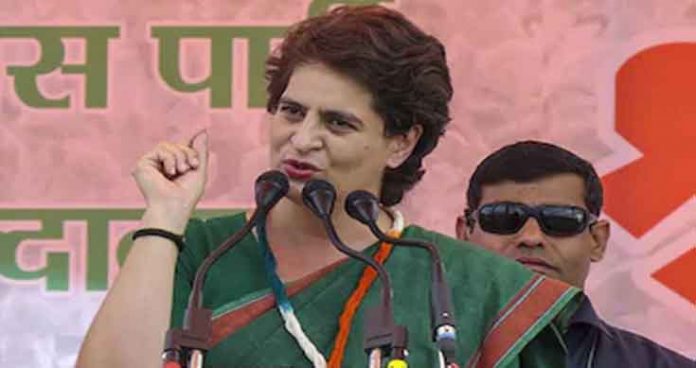 Priyanka Gandhi arrives in Lucknow on two-day visit