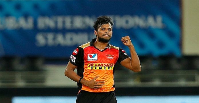 Sunrisers Hyderabad's Natarajan tests Covid+; match to go ahead