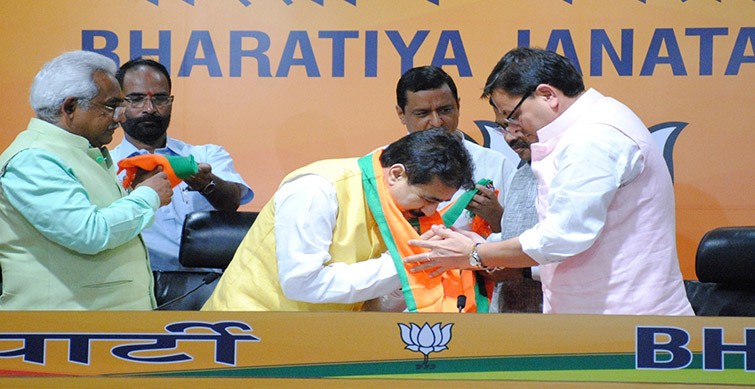 Uttarakhand Congress MLA Rajkumar joins BJP