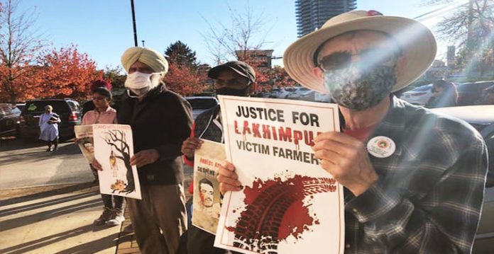 Lakhimpur Kheri Violence Reaches Canada; South Asians Take To Streets To Demand Justice