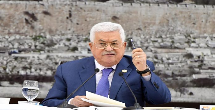 palestinian prez urges israel to start new political track