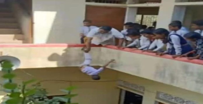 Principal Booked For Hanging Student Upside Down