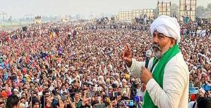 rakesh tikait announces agitation if teni is not dismissed, arrested