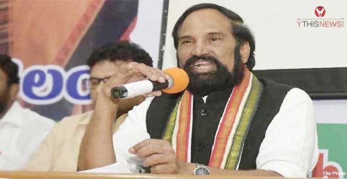 uttam kumar reddy condemns ktr’s comments on congress party candidate