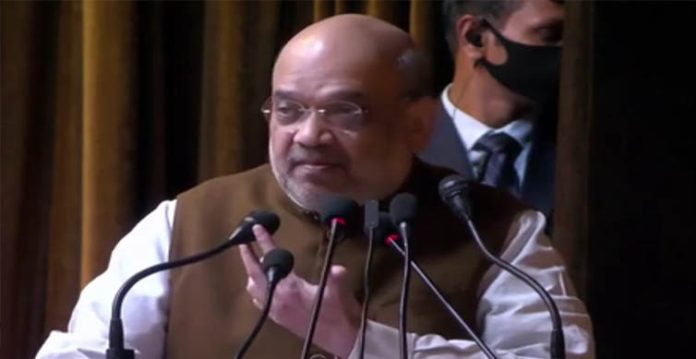 we will talk to people of jammu and kashmir, not to pakistan amit shah