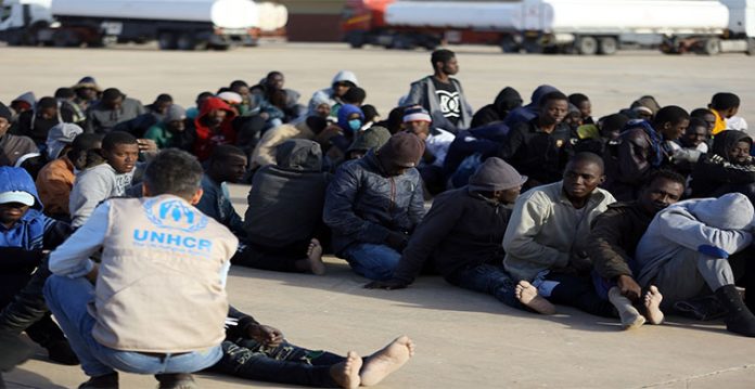 302 illegal migrants rescued off libyan coast un refugee agency