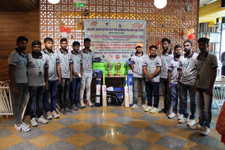 Blazed with ADP sponsored cricket kits, Blind Cricket Team braced for T20 Tour