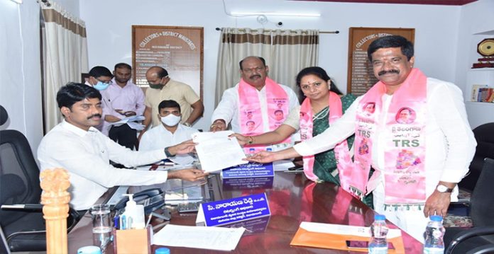 kcr's daughter files nomination for another term as mlc