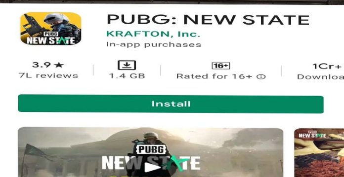 pubg new state crosses 1 cr downloads on google play store