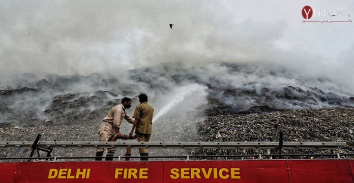 AAP Releases Statement On Delhi's Bhalswa Landfill Fire Accident, BJP Reacts