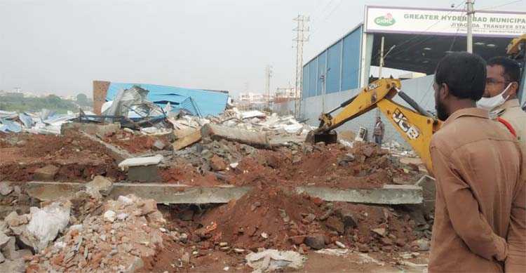 Crackdown on encroachments and illegal ventures in Rangareddy