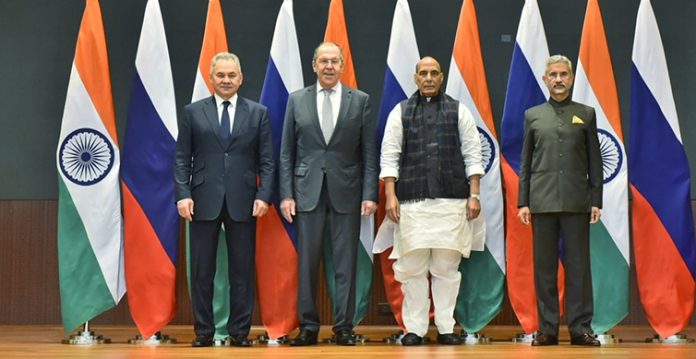 india inks 4 deals with russia, including purchase of over 6l ak 203 rifles