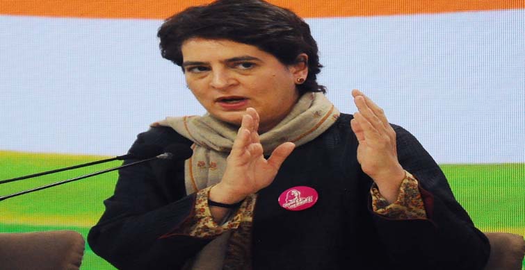misuse of ram mandir trust money, sc should conduct probe priyanka