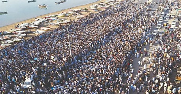 Pakistan Citizens Take On Gwadar Roads To Demand For Rights Of The People