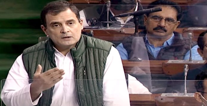 rahul gandhi demands compensation for families of dead farmers