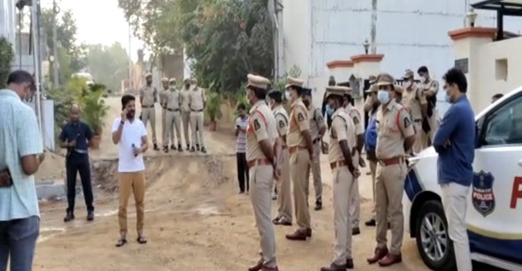 TPCC chief Revanth Reddy placed under house arrest