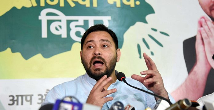 tejashwi slams nitish govt for alleged forgery of covid data