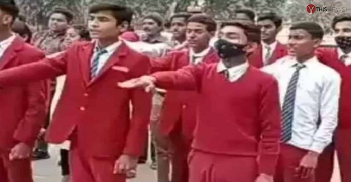 UP School Kids Made To Promise To Turn India Into 'Hindu Rashtra