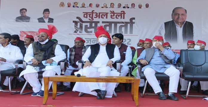 battle for up maurya joins samajwadi party, vows to 'finish' bjp