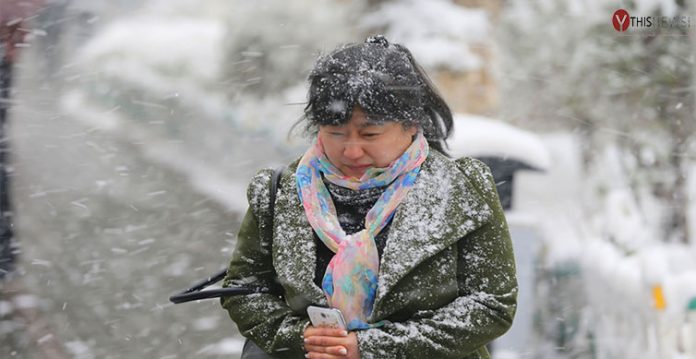 China heavy snow