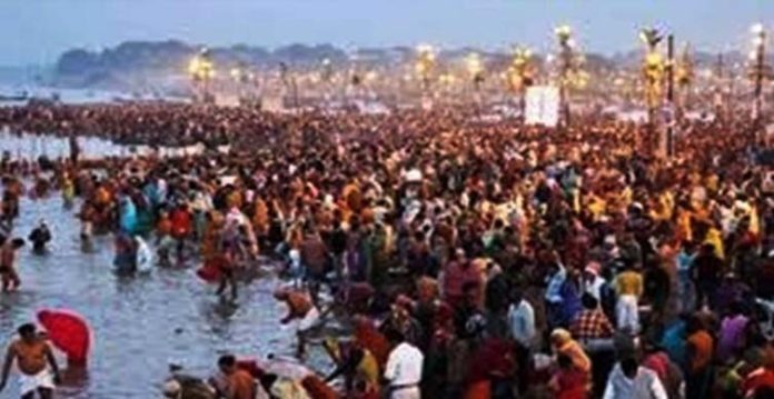 jailed saints granted land in magh mela for camps