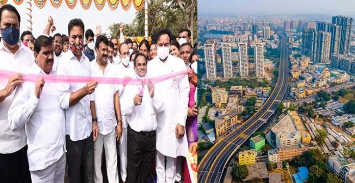 ktr urges centre to transfer defence land for skyways in hyderabad