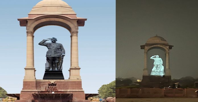 statue of Netaji Subhas Chandra Bose