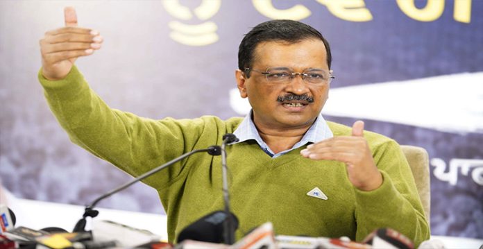 national convener of the Aam Aadmi Party (AAP), Arvind Kejriwal